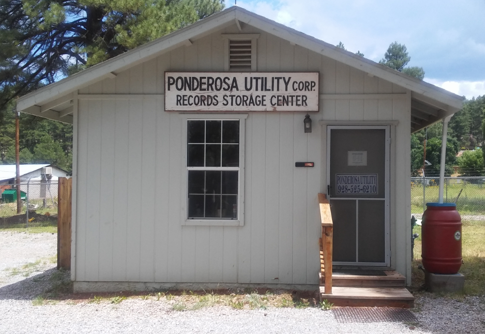 Ponderosa Utility Corporation Serving the Mountainaire Community Est